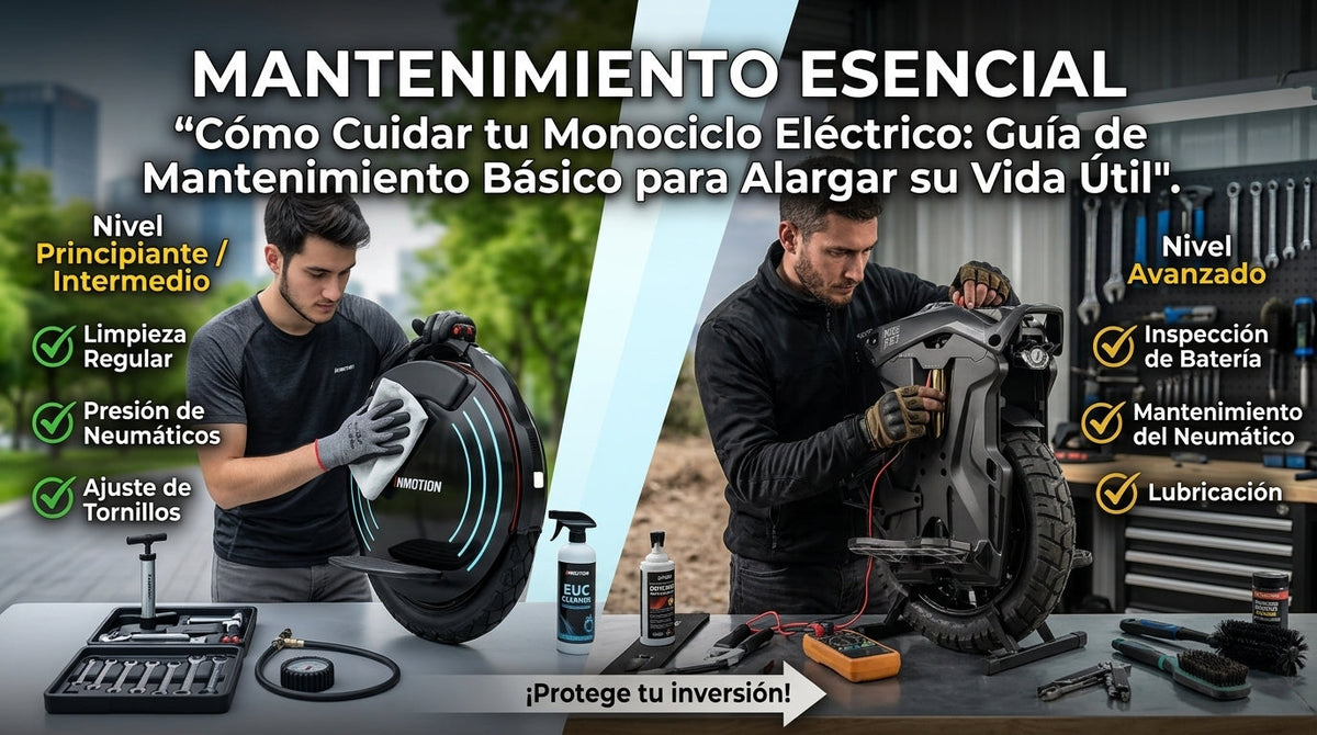 Mantenimiento Esencial: Cómo Cuidar tu Monociclo Eléctrico y Alargar su Vida Útil