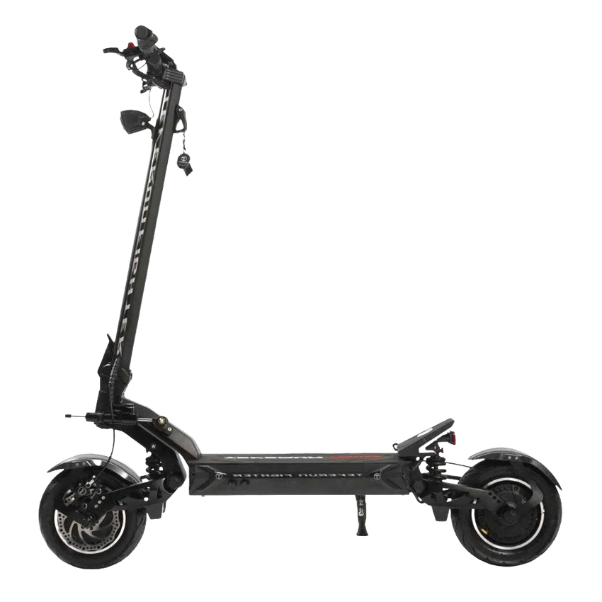TEVERUN FIGHTER 11+ 37.1ah, incl. fast charger + steering damper + TFT 4' display with NFC +adjustable hydraulic suspension +GPS +4 piston full hydraulic brake - E-NextRiders Sport Pro Gear