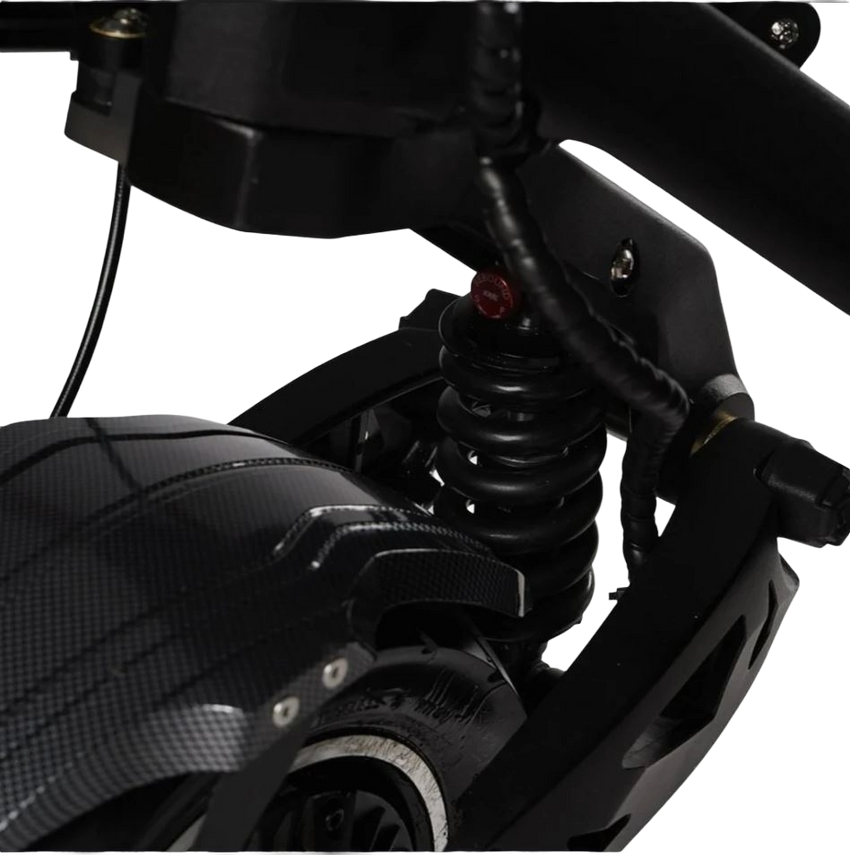 TEVERUN FIGHTER 11+ 37.1ah, incl. fast charger + steering damper + TFT 4' display with NFC +adjustable hydraulic suspension +GPS +4 piston full hydraulic brake - E-NextRiders Sport Pro Gear