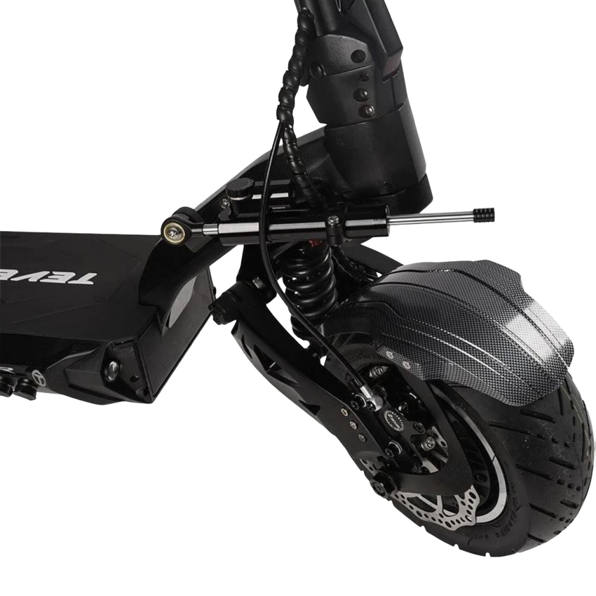 TEVERUN FIGHTER 11+ 37.1ah, incl. fast charger + steering damper + TFT 4' display with NFC +adjustable hydraulic suspension +GPS +4 piston full hydraulic brake - E-NextRiders Sport Pro Gear