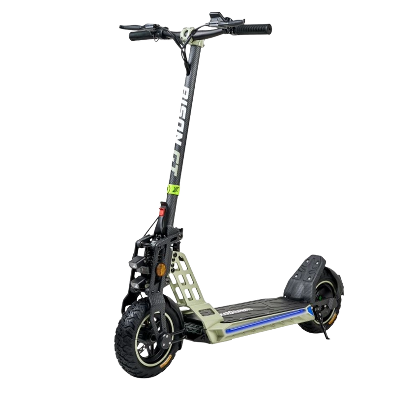 ECOXTREM BISON GT | Carbon Design | 40km Autonomía - E-NextRiders Sport Pro Gear
