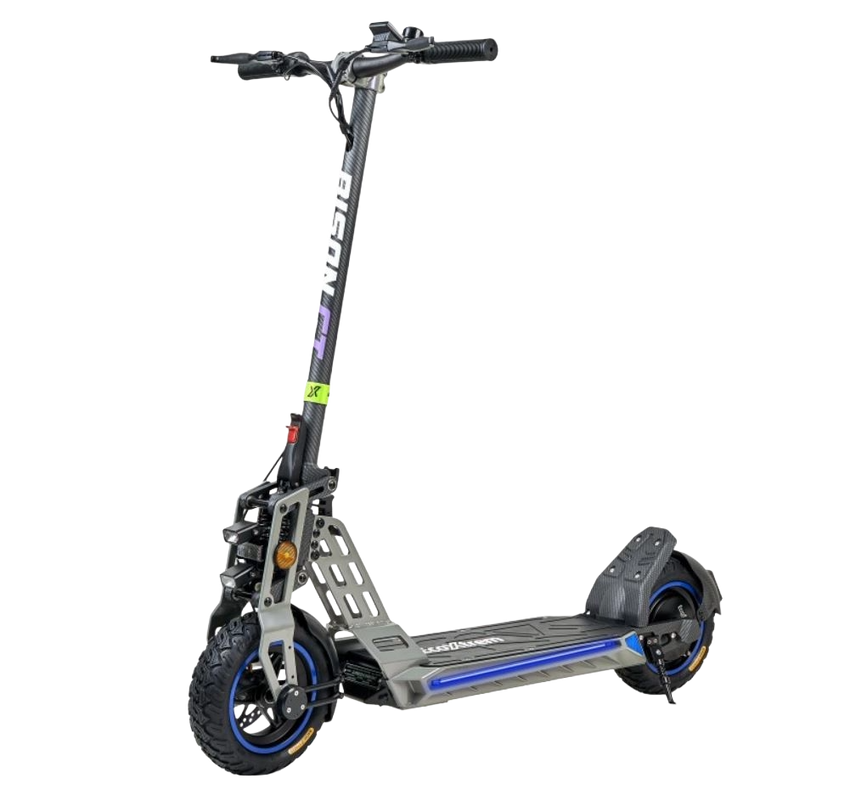 ECOXTREM BISON GT | Carbon Design | 40km Autonomía - E-NextRiders Sport Pro Gear