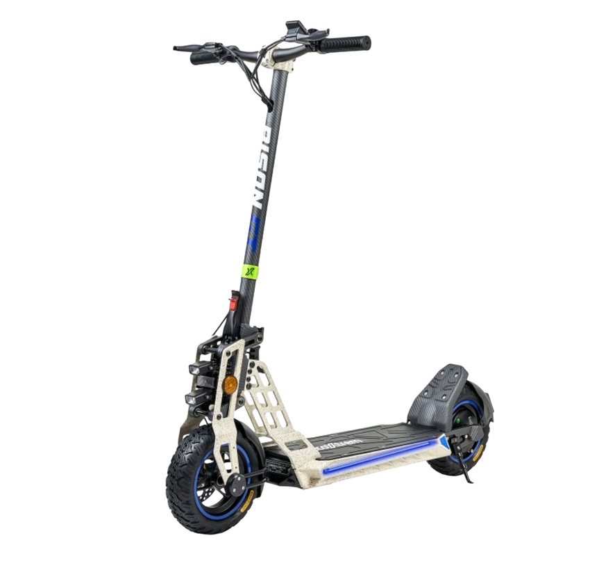 ECOXTREM BISON GT | Carbon Design | 40km Autonomía - E-NextRiders Sport Pro Gear
