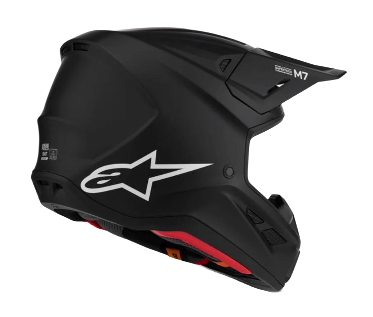 Casco Alpinestars S-M7 Solid Helmet Ece06 Negro Mate