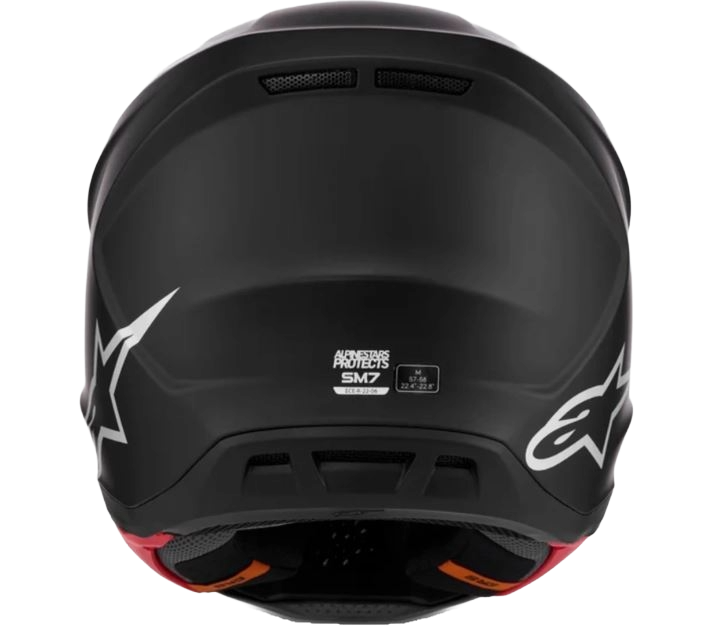 Casco Alpinestars S-M7 Solid Helmet Ece06 Negro Mate