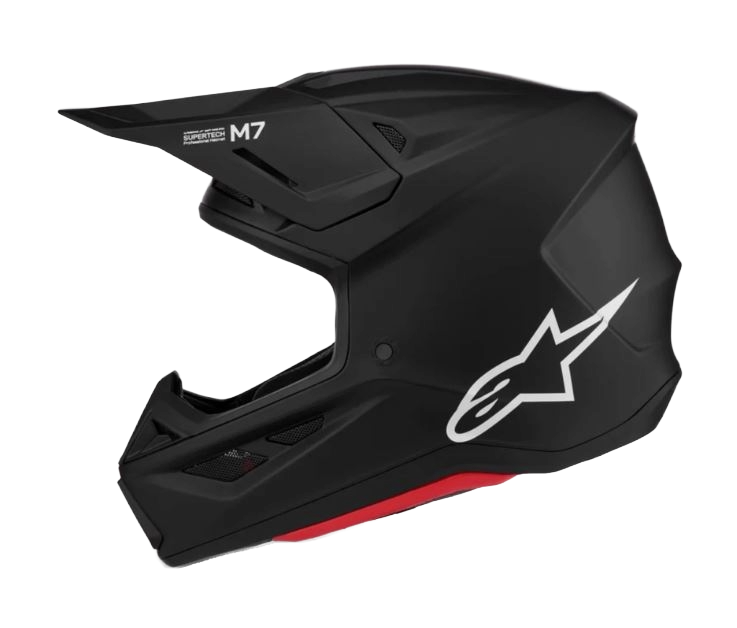 Casco Alpinestars S-M7 Solid Helmet Ece06 Negro Mate