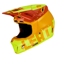 Leatt Moto 7.5 Helmet with Goggles Yellow