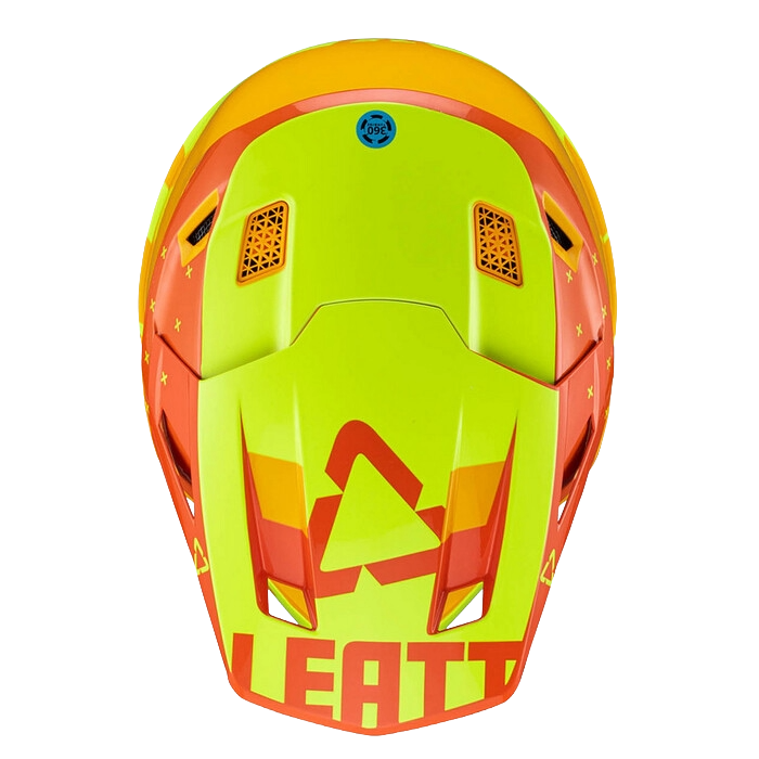 Leatt Moto 7.5 Helmet with Goggles Yellow