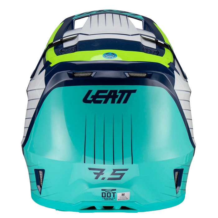 Leatt Moto 7.5 Helmet with Goggles Blue