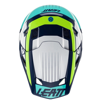 Leatt Moto 7.5 Helmet with Goggles Blue