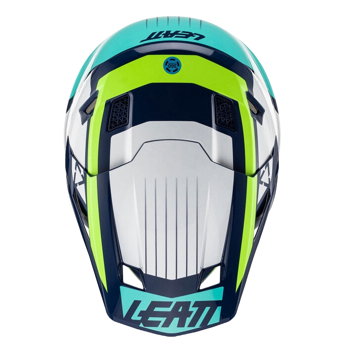 Leatt Moto 7.5 Helmet with Goggles Blue