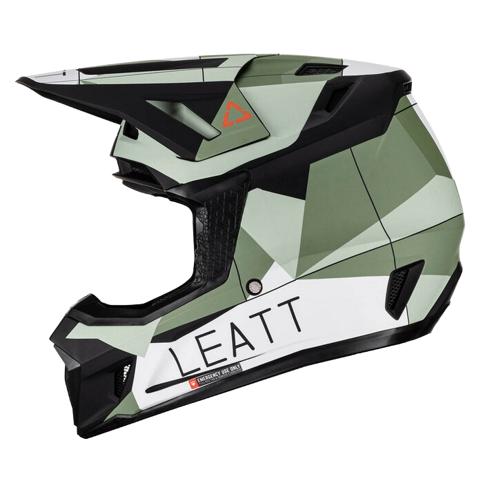 Casco con Gafas Leatt Moto 7.5 Verde