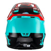 Casco con Gafas Leatt Moto 7.5 Azul Claro