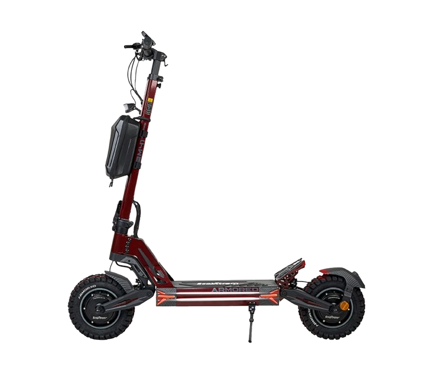 ECOXTREM M41 ARMORED Patinete Eléctrico | 2000W Peak Power | 60V 20Ah | Frenos NUTT - E-NextRiders Sport Pro Gear