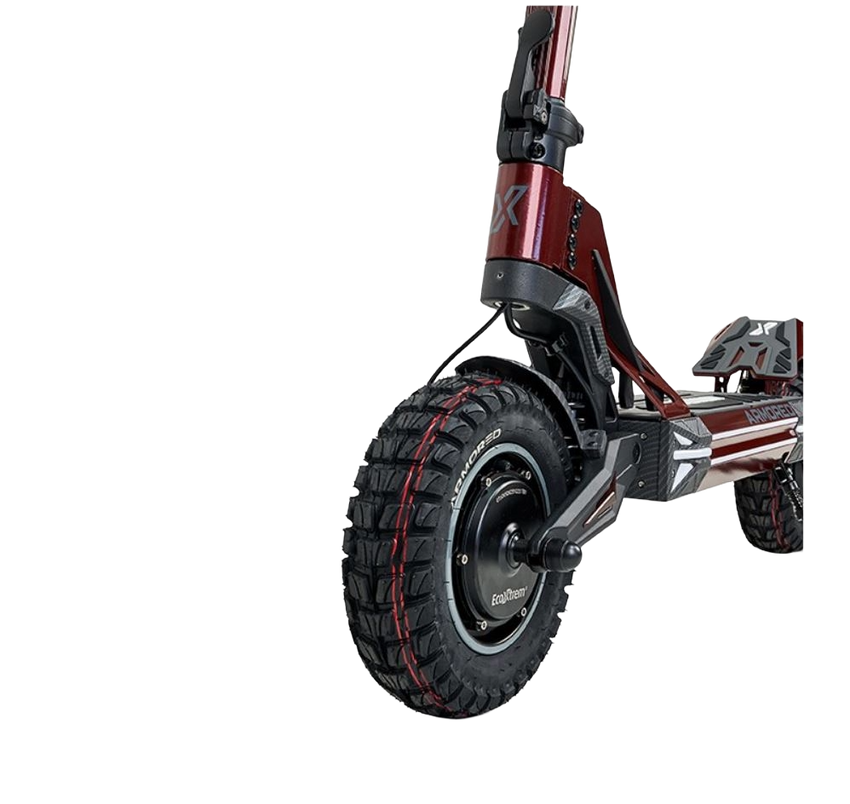 ECOXTREM M41 ARMORED Patinete Eléctrico | 2000W Peak Power | 60V 20Ah | Frenos NUTT - E-NextRiders Sport Pro Gear